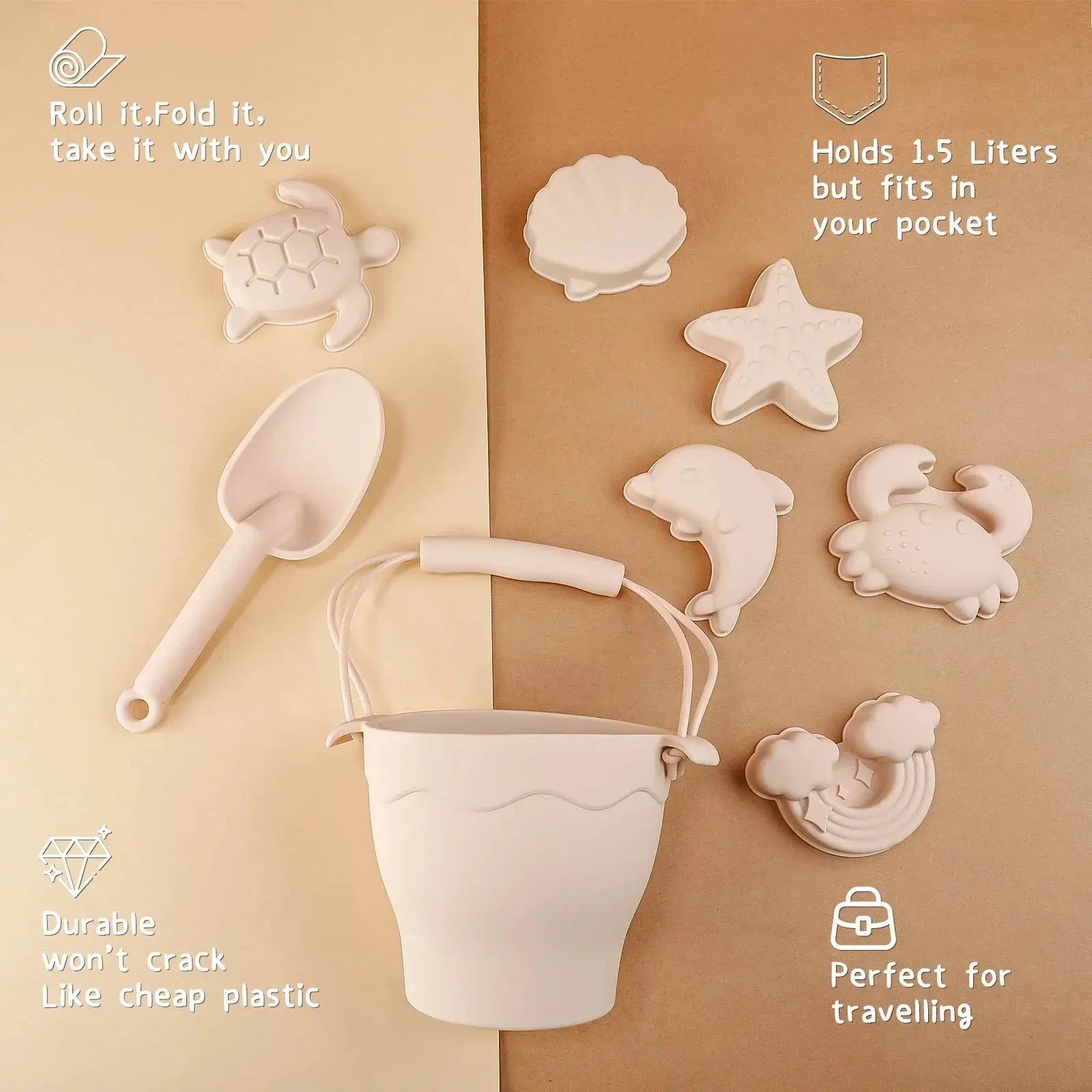 Premium SenseNest 8 Piece Beach Set SenseNest