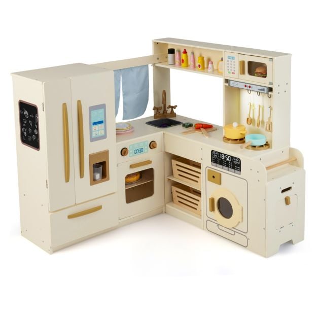 MasterChef - Corner Wooden Play Kitchen SenseNest