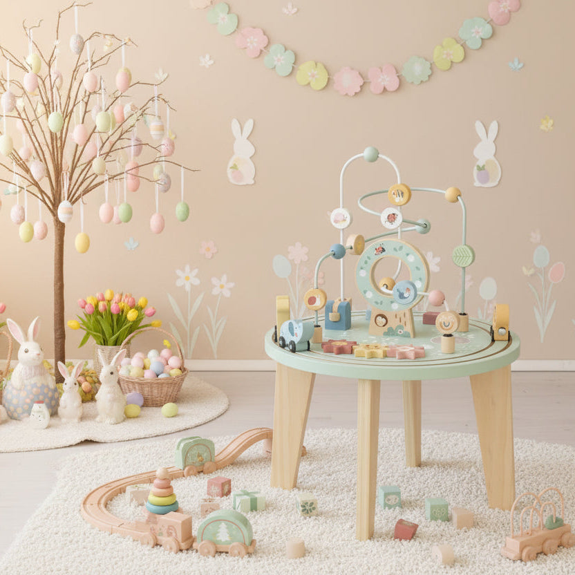 NaturePlay Wooden Activity Table SenseNest