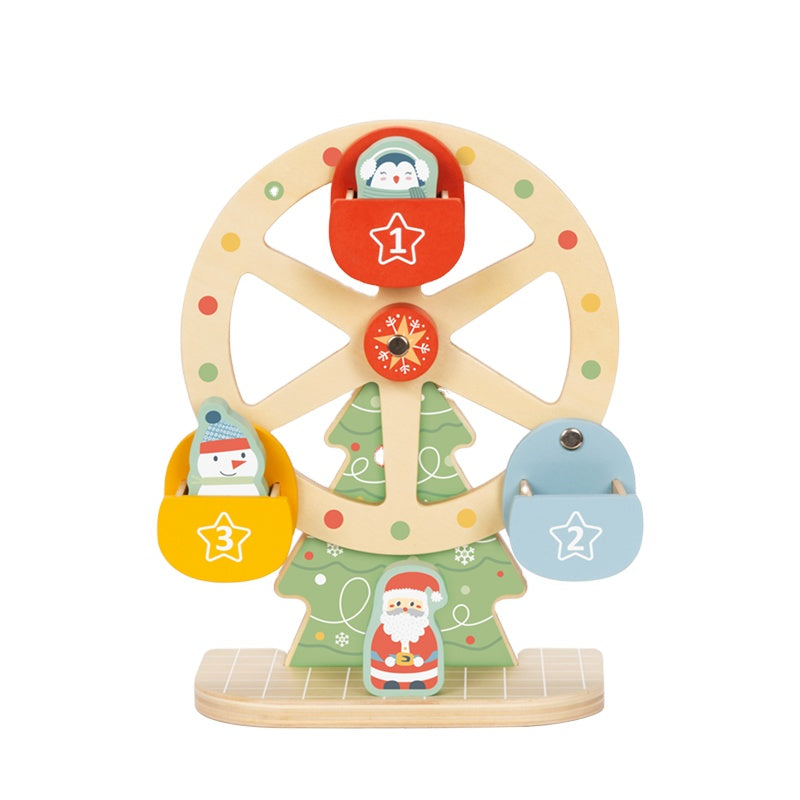 Wooden Christmas Ferris Wheel Toy Ornament SenseNest