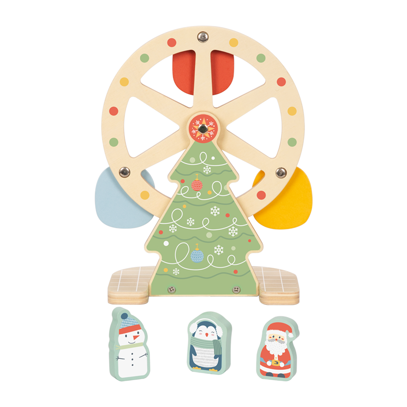 Wooden Christmas Ferris Wheel Toy Ornament SenseNest