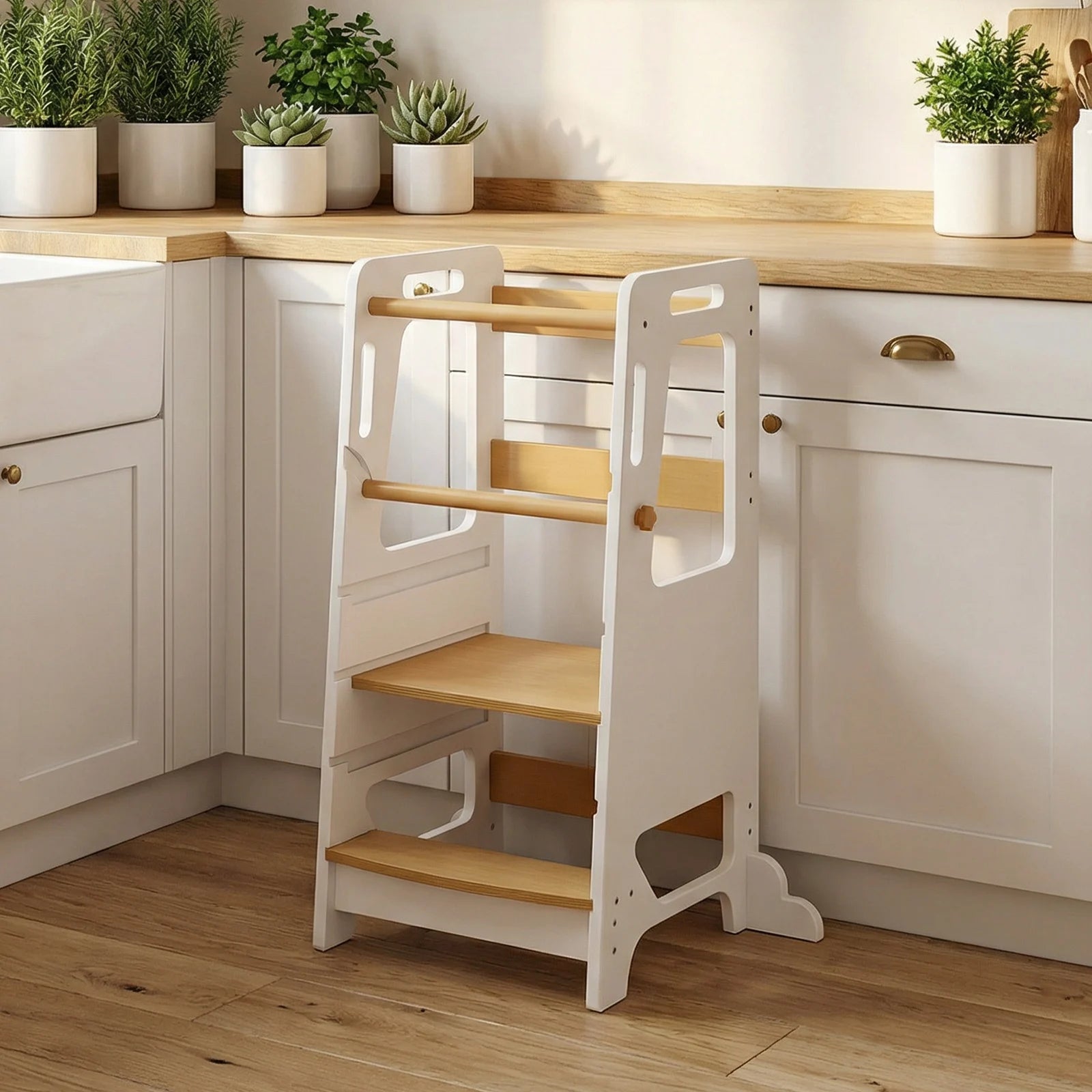 Toddler Tower – Adjustable Wooden Observation Tower for Toddlers