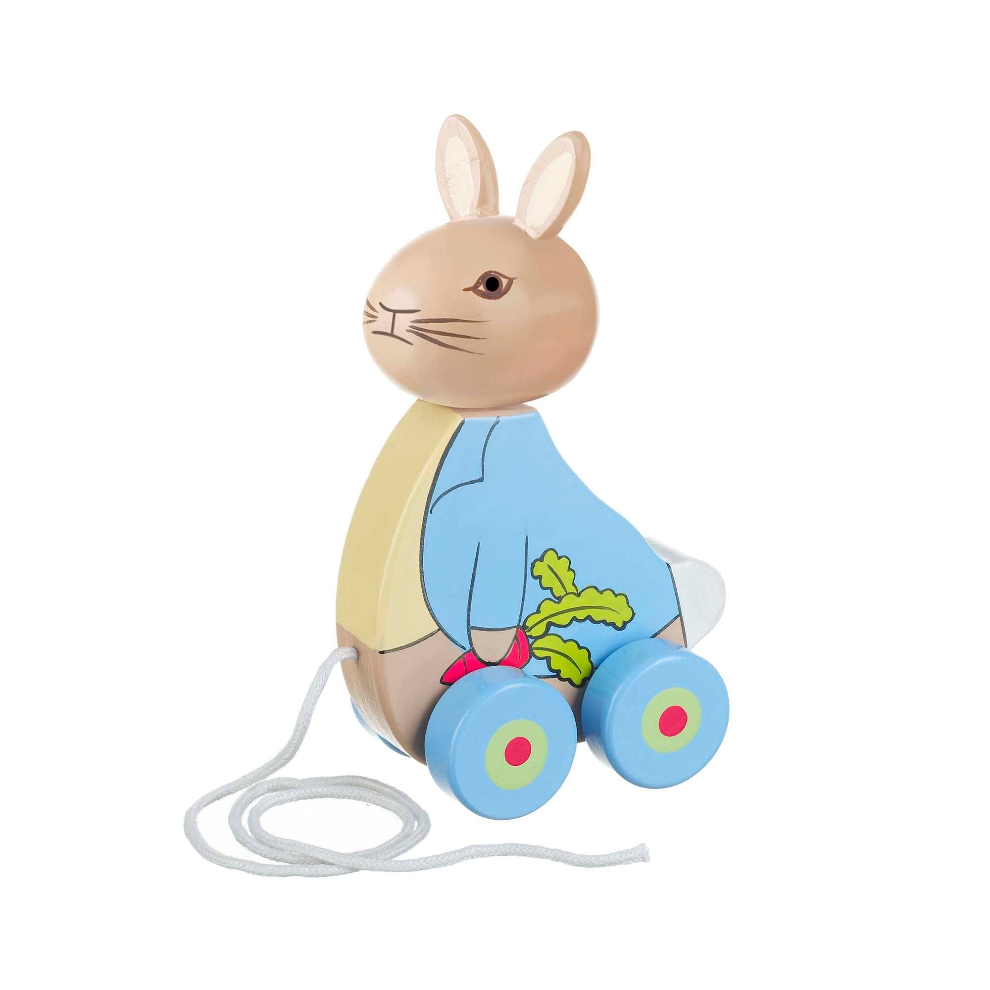 Peter Rabbit Wooden Pull Along Toy