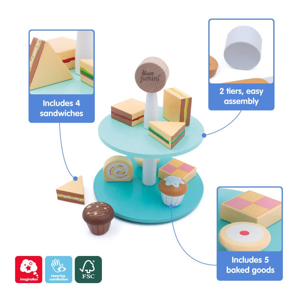 Jumini Play Cake Stand Inside Out Toys