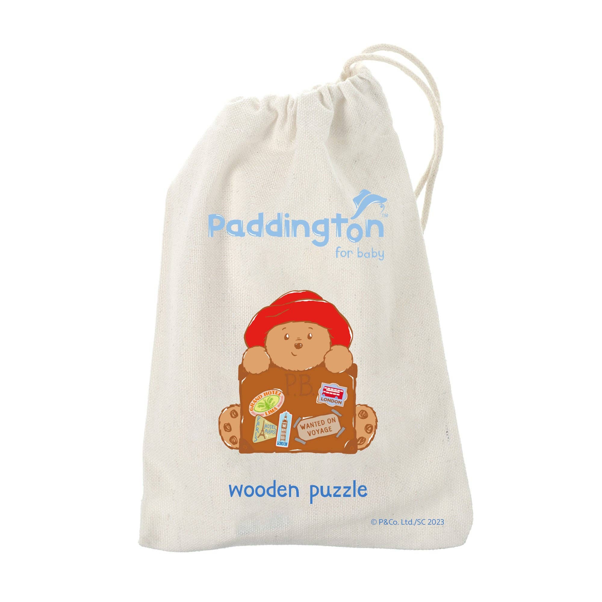 Paddington™ Wooden Puzzle (Suitcase) Orange Tree Toys
