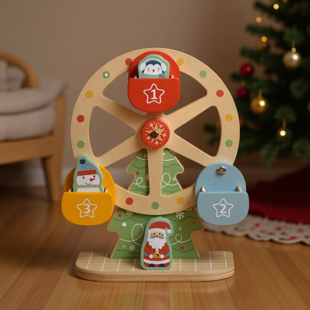 Wooden Christmas Ferris Wheel Tree & Friends SenseNest