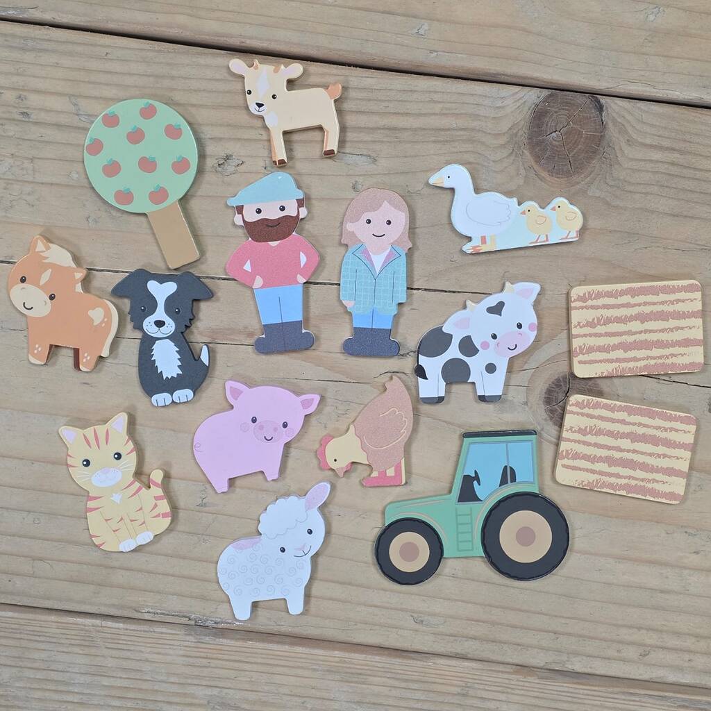 Farmyard Magnetic Picture Board