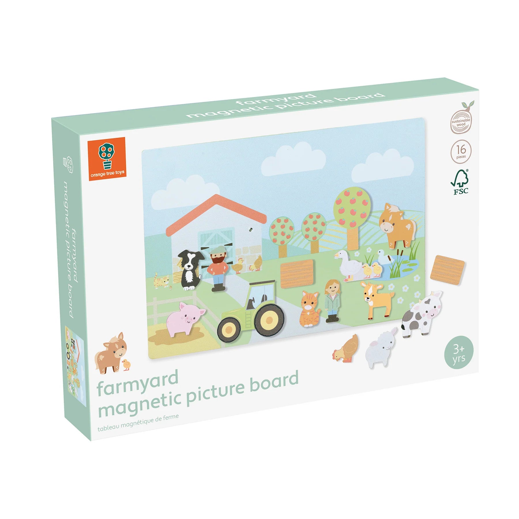 Farmyard Magnetic Picture Board