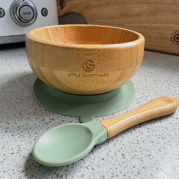 Bamboo Bowl & Spoon SenseNest