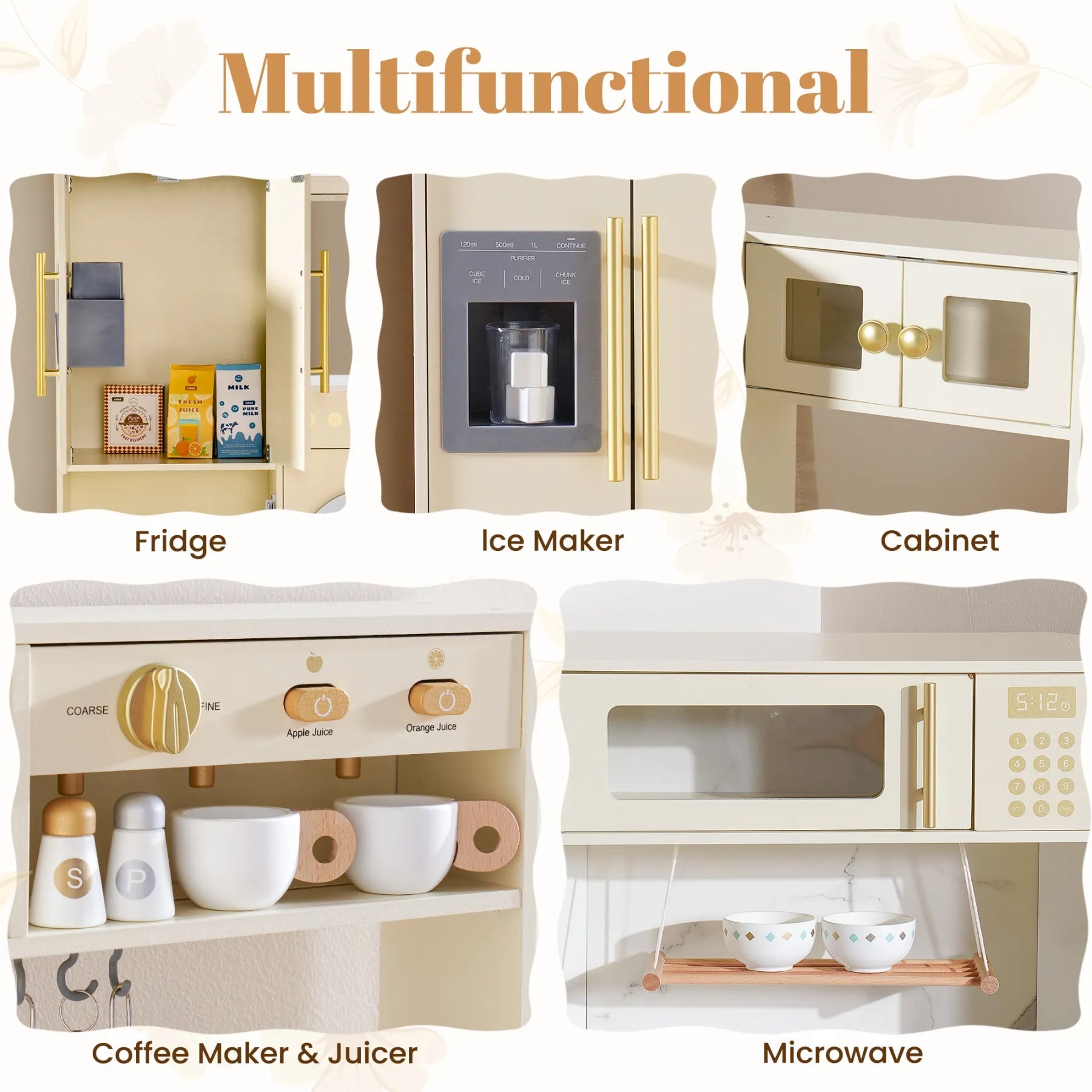 Toddler Chef XL – Luxury Wooden Corner Play Kitchen SenseNest